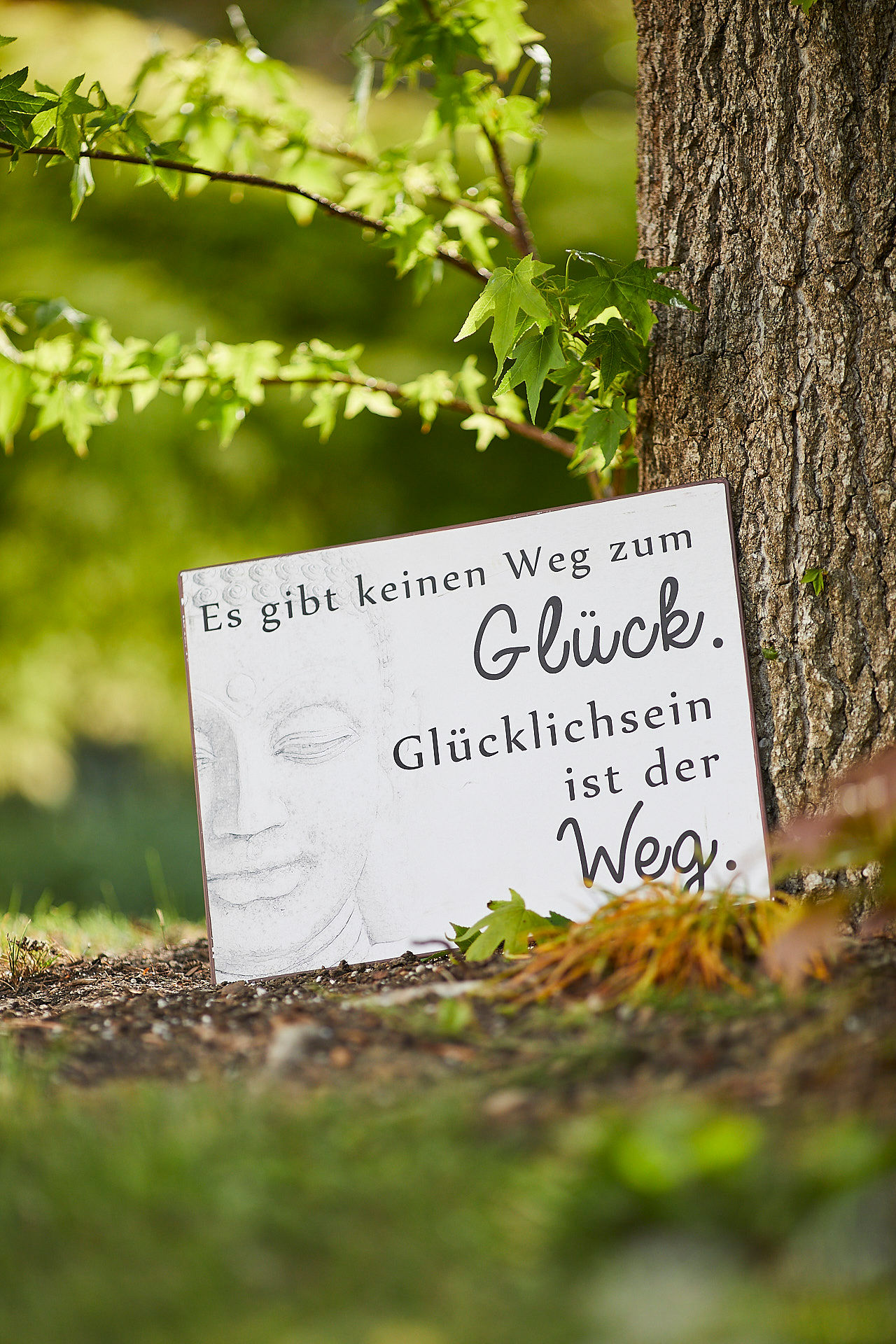 Glücklich sein ist der Weg